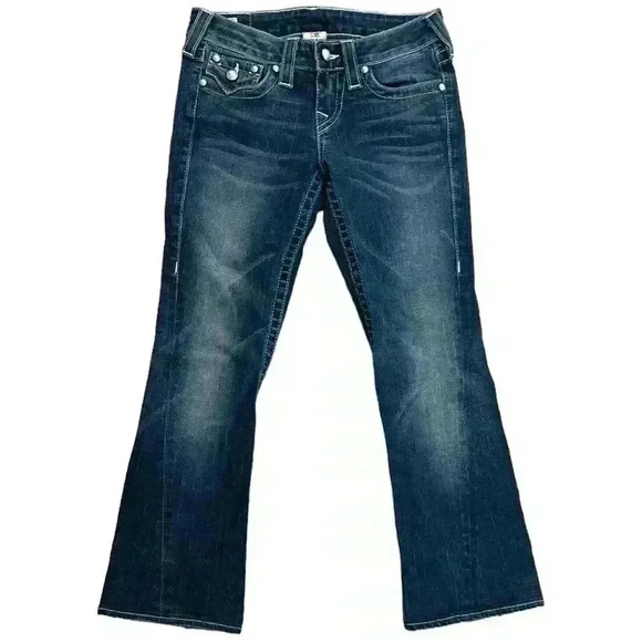 True Religion Y2K Pearl Joey Flare Jeans - Picture 3 of 8